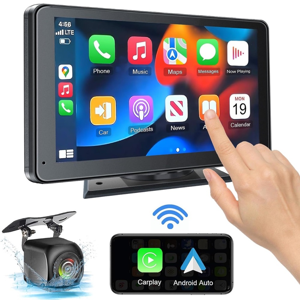 Very New! With package! Wireless CarPlay and Android Auto Touchscreen